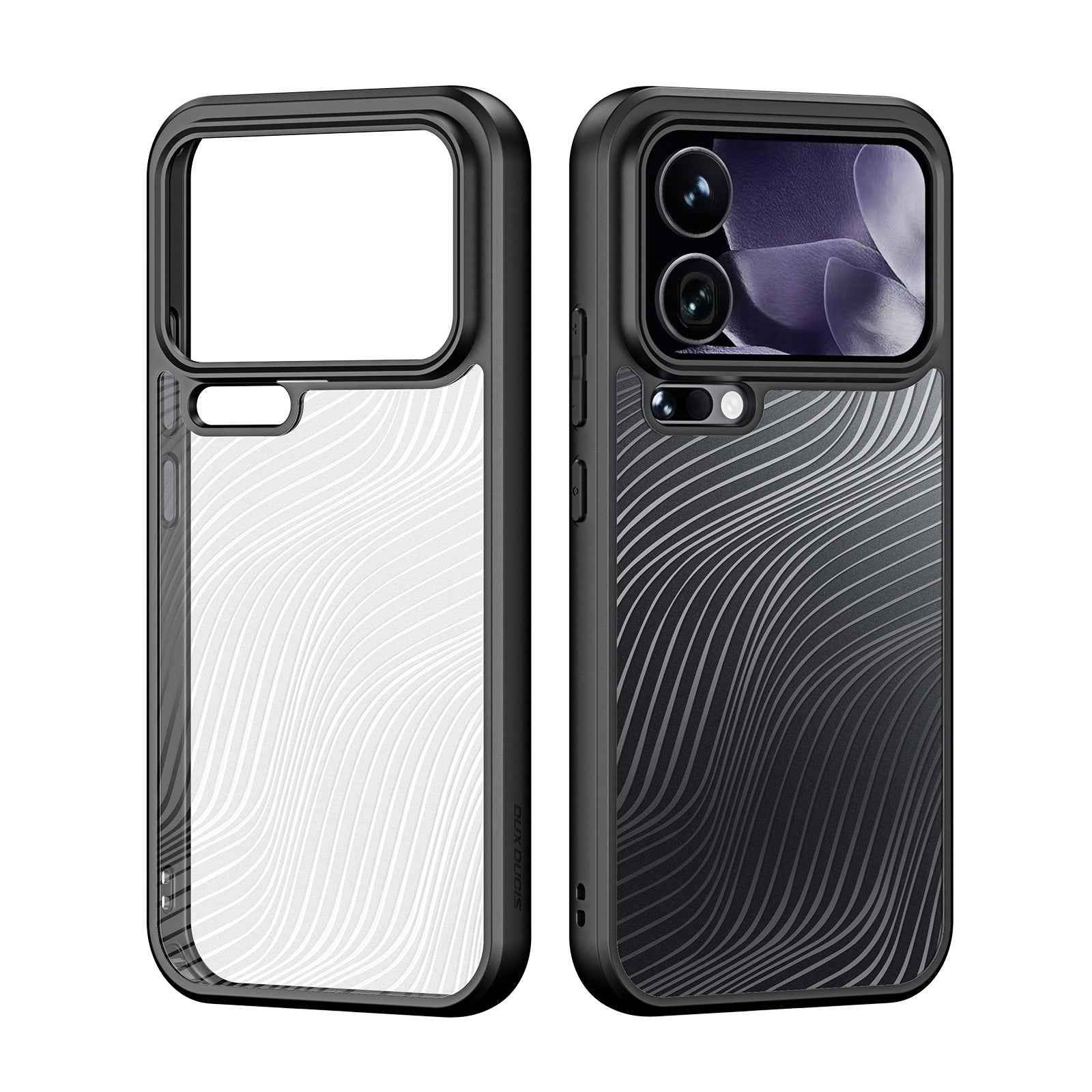For Xiaomi 17 Pro Case DUX DUCIS Aimo Series TPU+PC Matte Drop-proof Phone Cover (REACH Certification) - Black