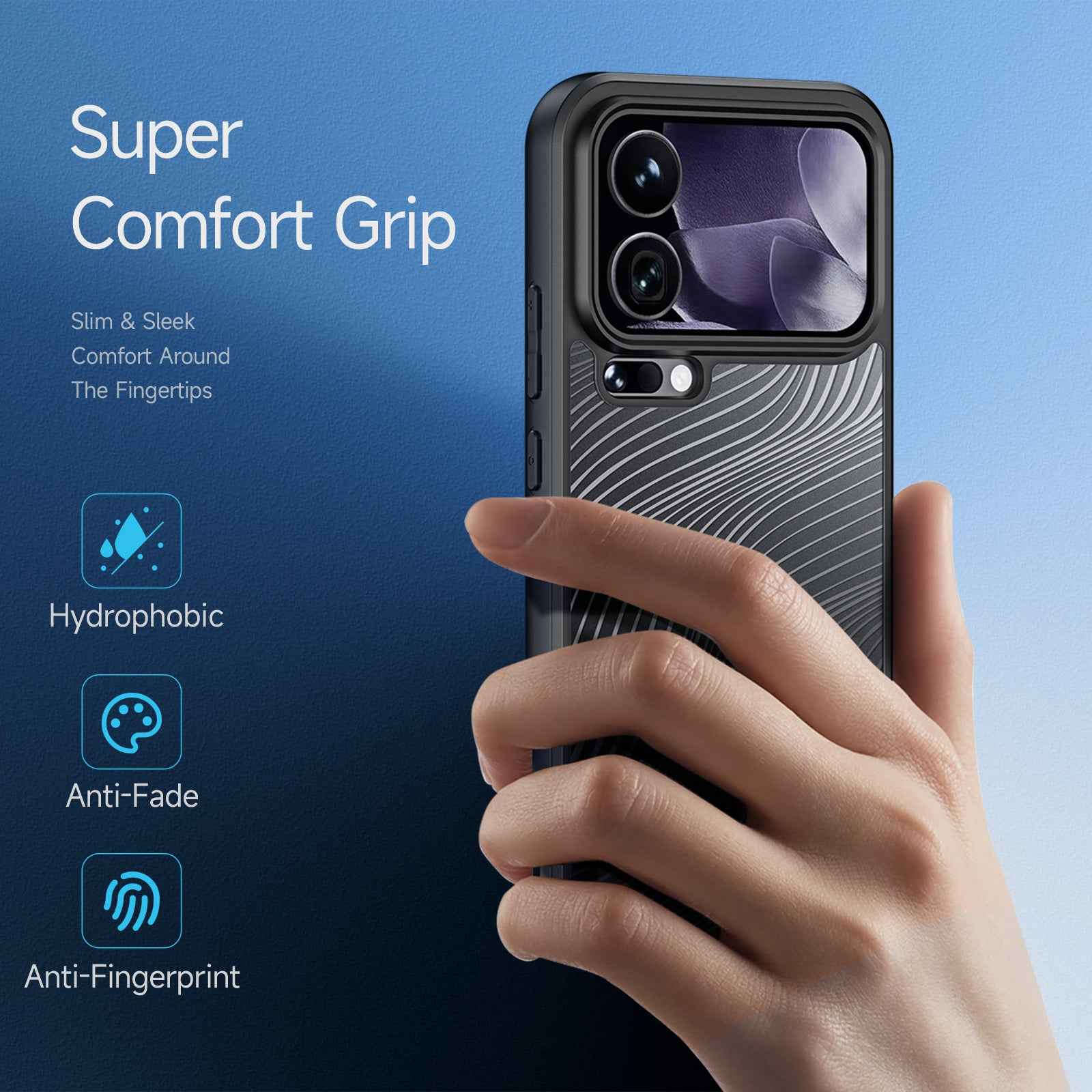 For Xiaomi 17 Pro Case DUX DUCIS Aimo Series TPU+PC Matte Drop-proof Phone Cover (REACH Certification) - Black