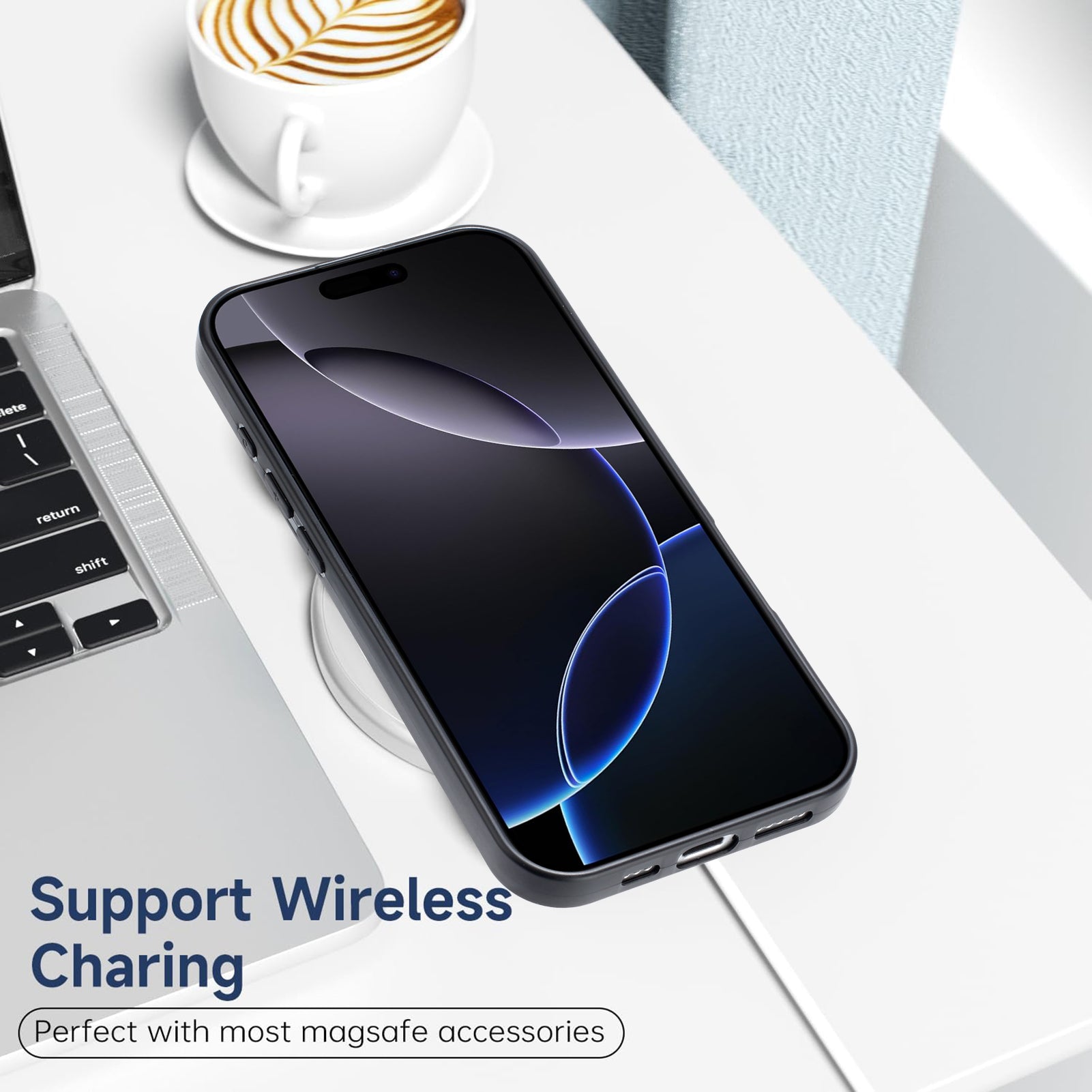 For-Samsung-Galaxy-S26-Ultra-TPU-Case-Soft-Matte-Anti-fingerprint-Phone-Back-Cover-Black