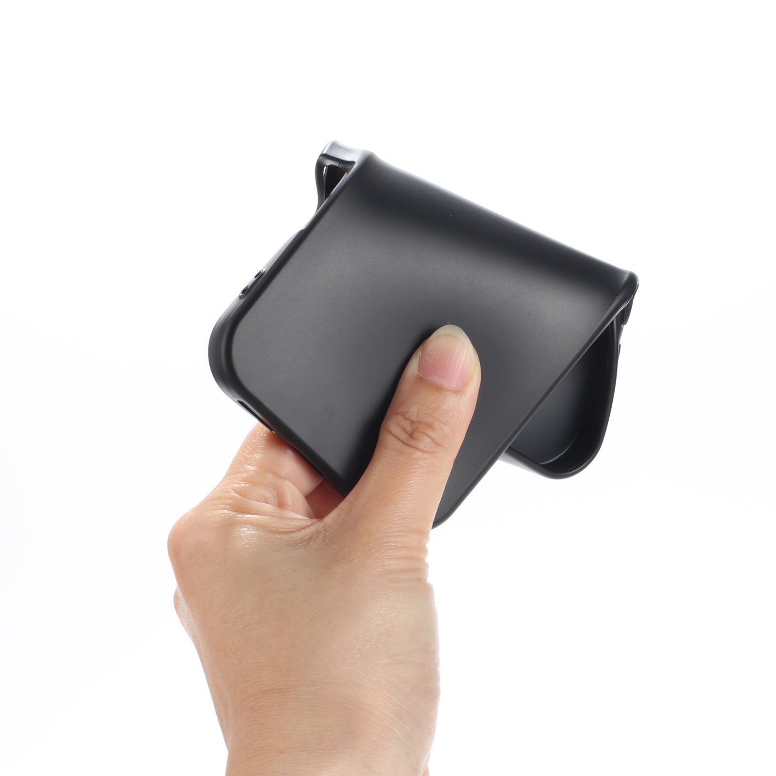 For-Samsung-Galaxy-S26-Edge-TPU-Case-Soft-Matte-Anti-fingerprint-Phone-Back-Cover-Black