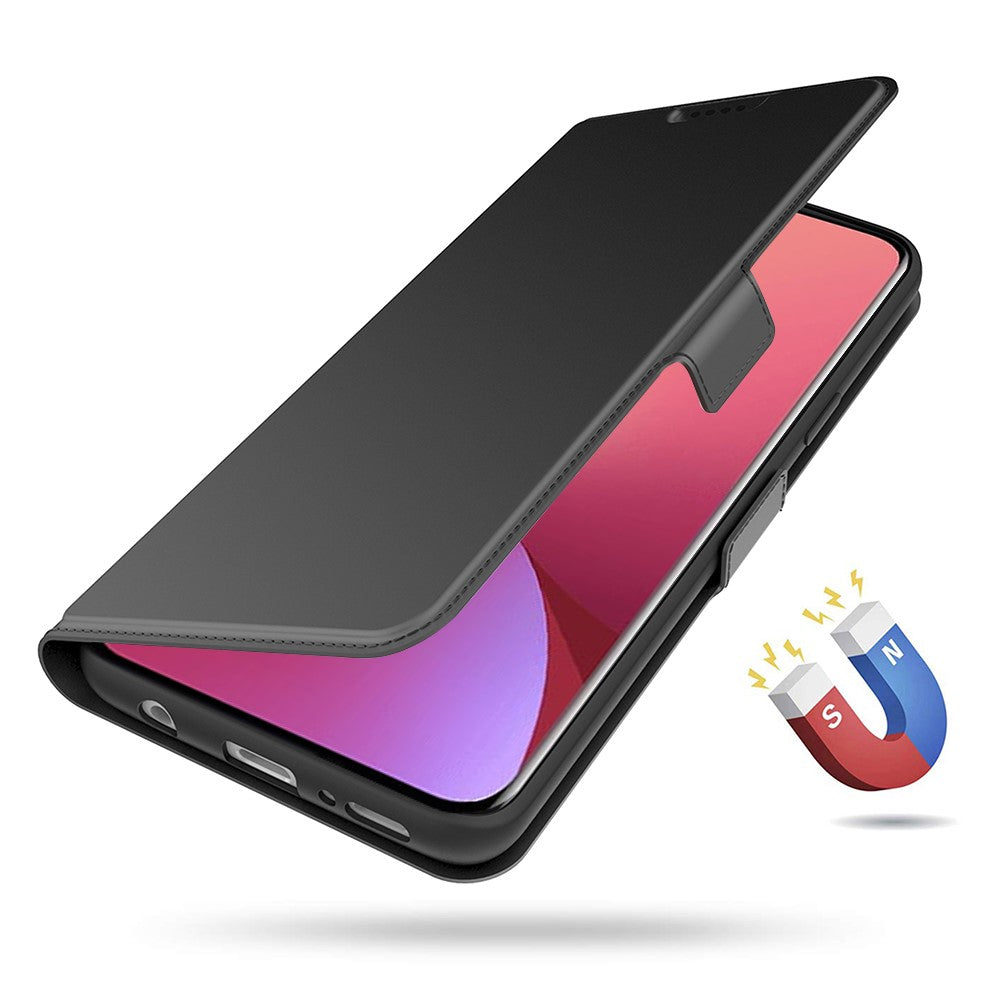 For Xiaomi Poco M8 Pro 5G / Redmi Note 15 Pro+ 5G (Global) Case Shockproof TPU Inner Shell Leather Phone Cover Card Slot - Black