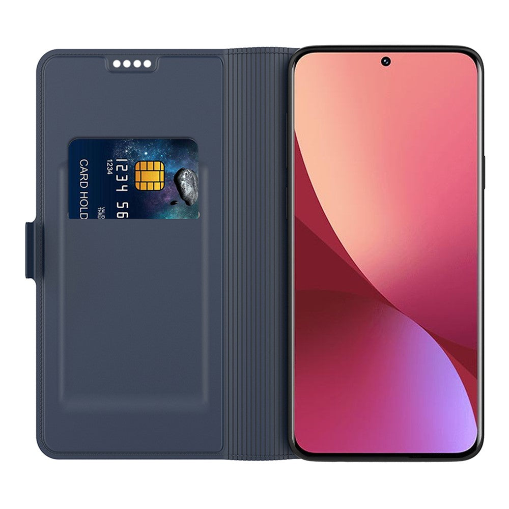 For Xiaomi Poco M8 Pro 5G / Redmi Note 15 Pro+ 5G (Global) Case Shockproof TPU Inner Shell Leather Phone Cover Card Slot - Blue