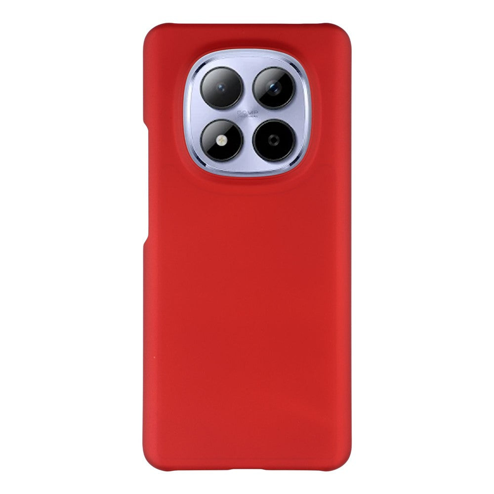 For Xiaomi Redmi Note 15 Pro 5G (Global) Case Hard PC Drop Proof Frosted Minimalist Phone Cover - Red