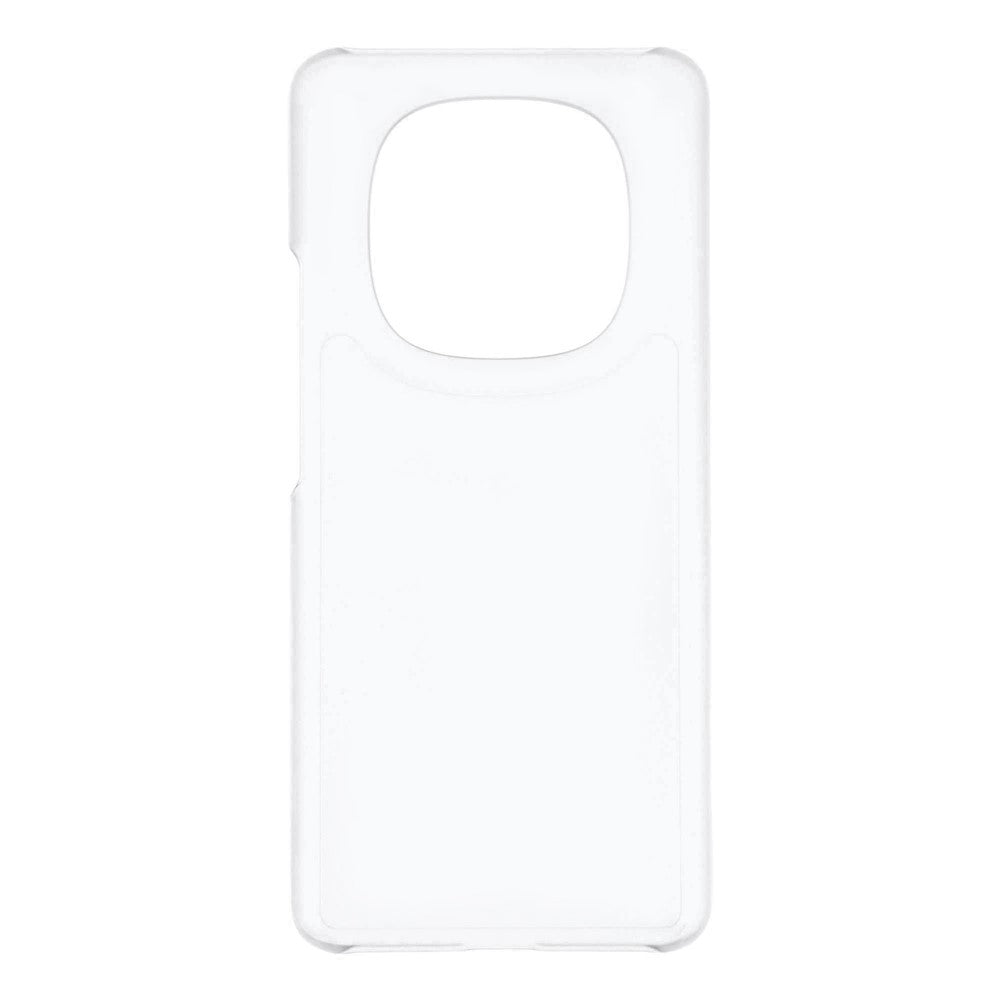 For Xiaomi Redmi Note 15 Pro 5G (Global) Case Hard PC Drop Proof Frosted Minimalist Phone Cover - Transparent