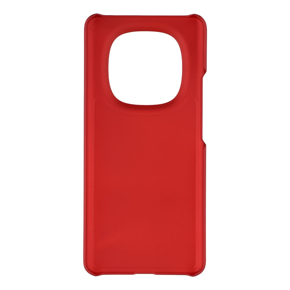 For Xiaomi Poco M8 Pro 5G / Redmi Note 15 Pro+ 5G (Global) Case Hard PC Drop Proof Frosted Minimalist Phone Cover - Red