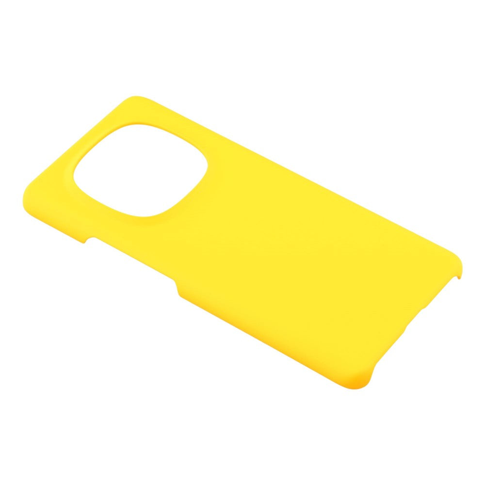 For Xiaomi Poco M8 Pro 5G / Redmi Note 15 Pro+ 5G (Global) Case Hard PC Drop Proof Frosted Minimalist Phone Cover - Yellow