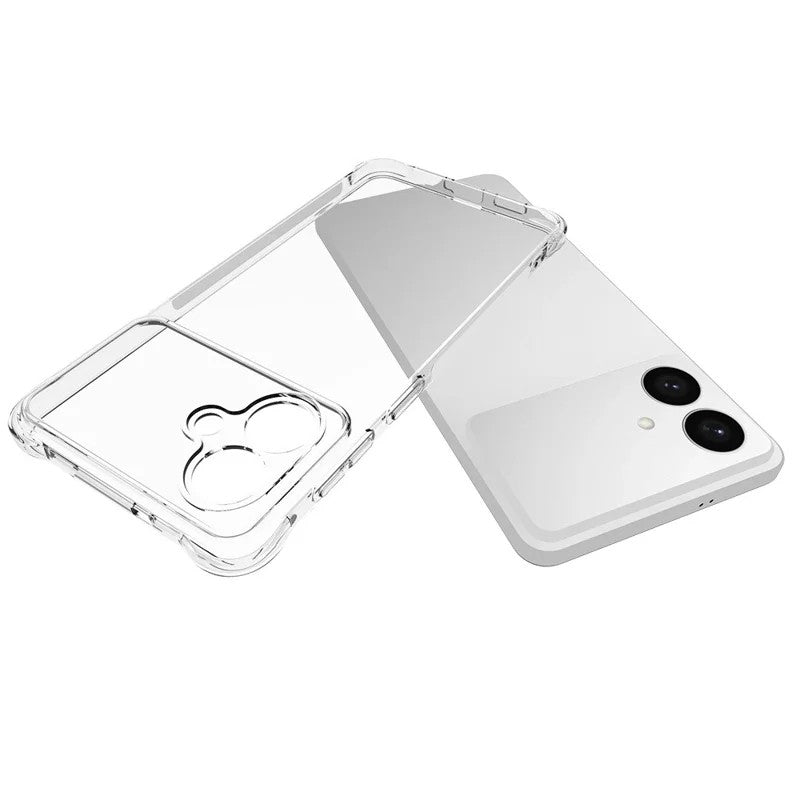 For-Samsung-Galaxy-S26-Edge-TPU-Case-WANLONFENG-WL2-Series-2.0mm-Phone-Cover-with-2Pcs-Tempered-Glass-Films-Transparent