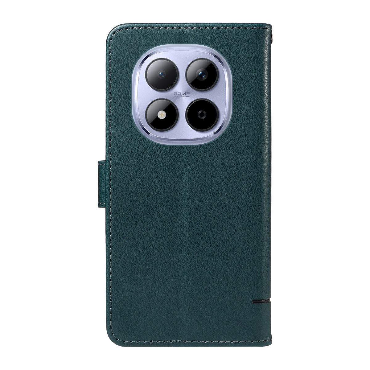 For Xiaomi Redmi Note 15 Pro 5G (Global) Case Cat Pattern Imprint Leather Phone Cover with Wrist Strap - Blue