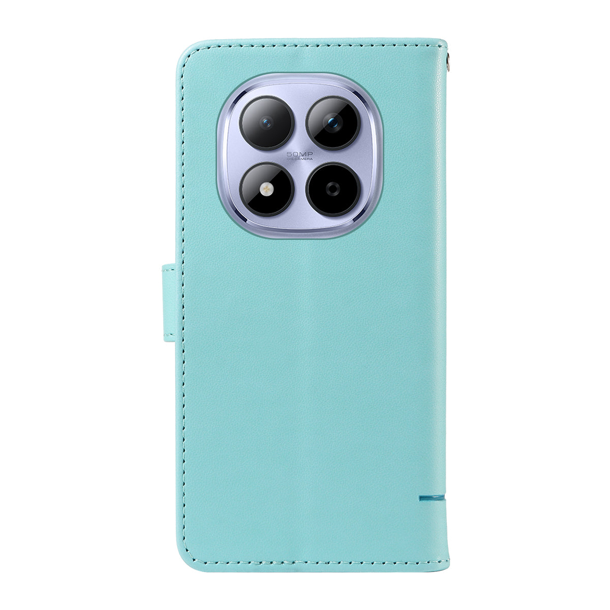 For Xiaomi Redmi Note 15 Pro 5G (Global) Case Cat Pattern Imprint Leather Phone Cover with Wrist Strap - Green
