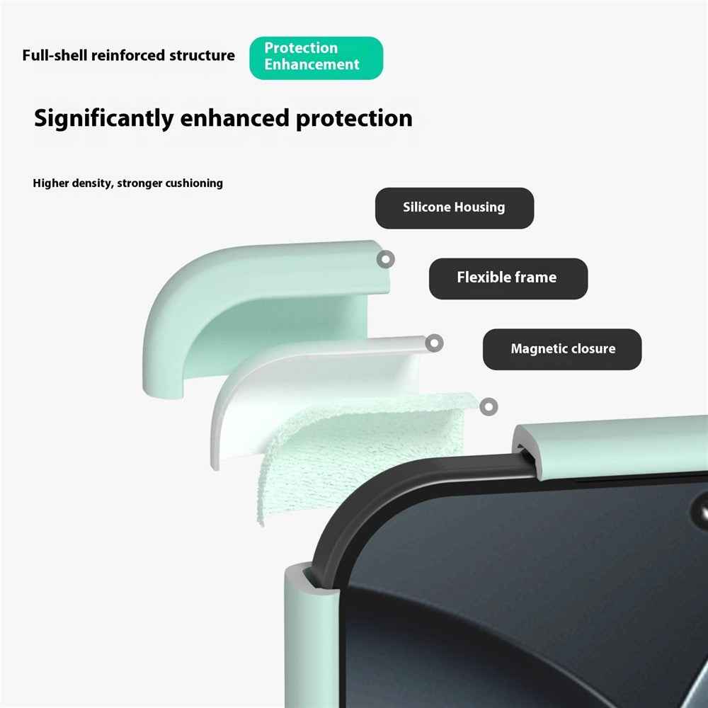 For Xiaomi 17 Pro Liquid Silicone Phone Case Skin-Friendly Shockproof Protective Back Cover - Midnight Blue