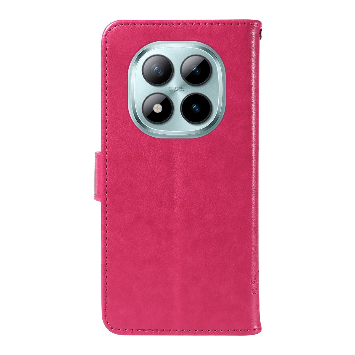 For Xiaomi Poco M8 Pro 5G / Redmi Note 15 Pro+ 5G (Global) Phone Case with Stand Cat Tree Pattern Leather Wallet Mobile Cover - Rose