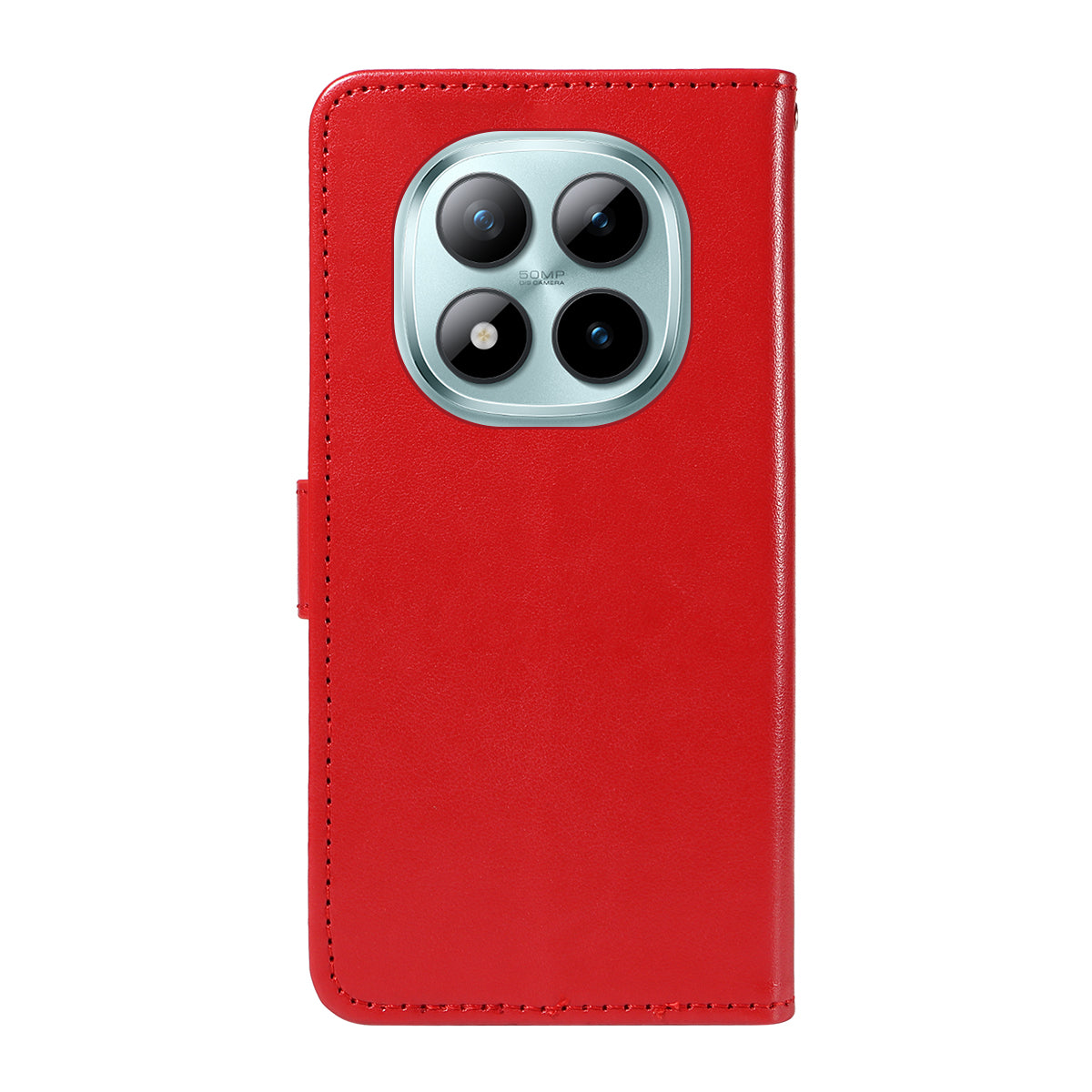 For Xiaomi Poco M8 Pro 5G / Redmi Note 15 Pro+ 5G (Global) Leather Wallet Case Cat Bee Pattern Phone Cover Stand - Red