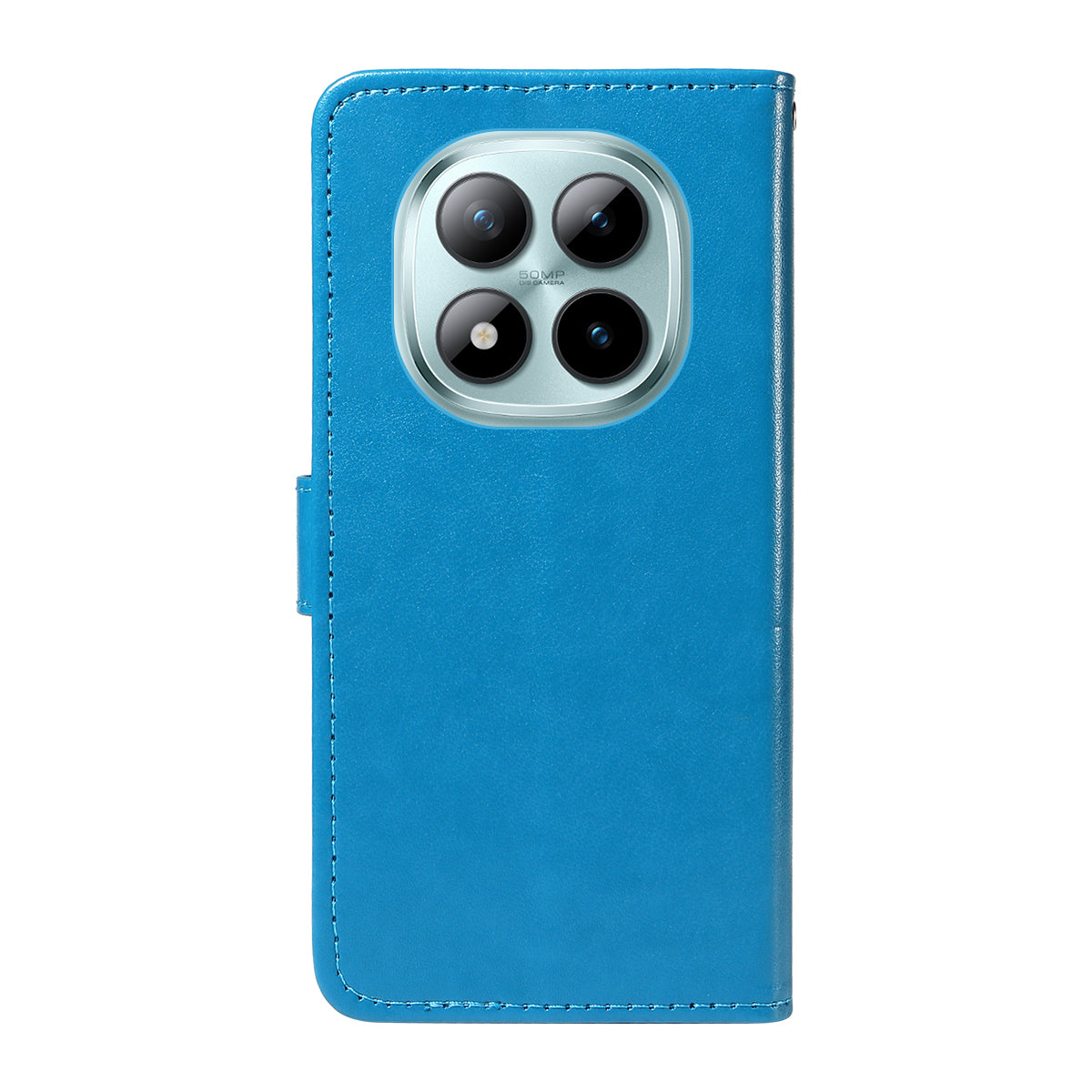 For Xiaomi Poco M8 Pro 5G / Redmi Note 15 Pro+ 5G (Global) Leather Wallet Case Cat Bee Pattern Phone Cover Stand - Blue