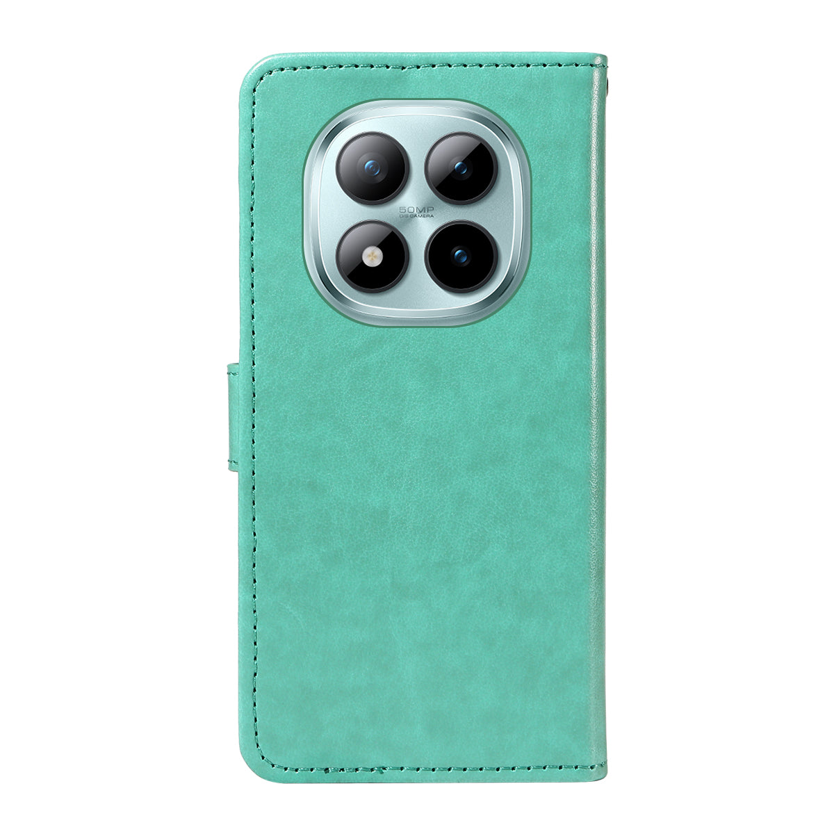 For Xiaomi Poco M8 Pro 5G / Redmi Note 15 Pro+ 5G (Global) Leather Wallet Case Cat Bee Pattern Phone Cover Stand - Green
