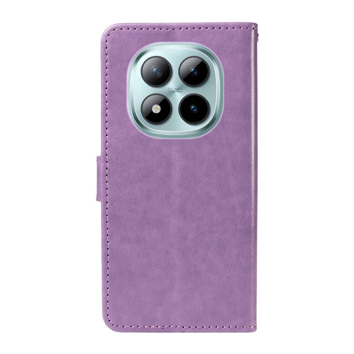For Xiaomi Poco M8 Pro 5G / Redmi Note 15 Pro+ 5G (Global) Leather Wallet Case Cat Bee Pattern Phone Cover Stand - Purple