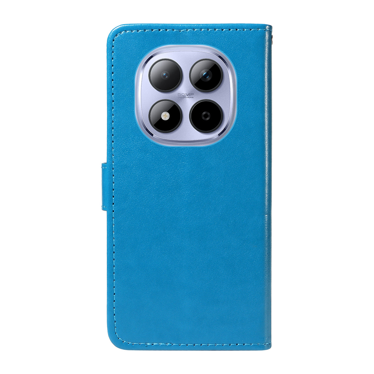 For Xiaomi Redmi Note 15 Pro 5G (Global) Leather Wallet Case Cat Bee Pattern Phone Cover Stand - Blue
