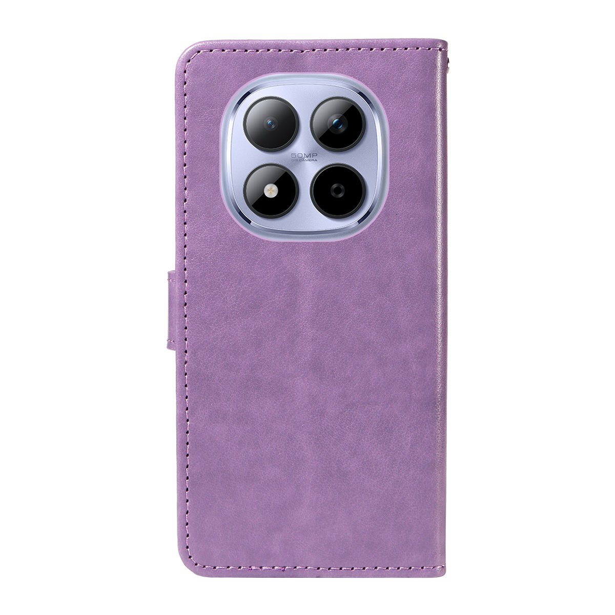 For Xiaomi Redmi Note 15 Pro 5G (Global) Leather Wallet Case Cat Bee Pattern Phone Cover Stand - Purple