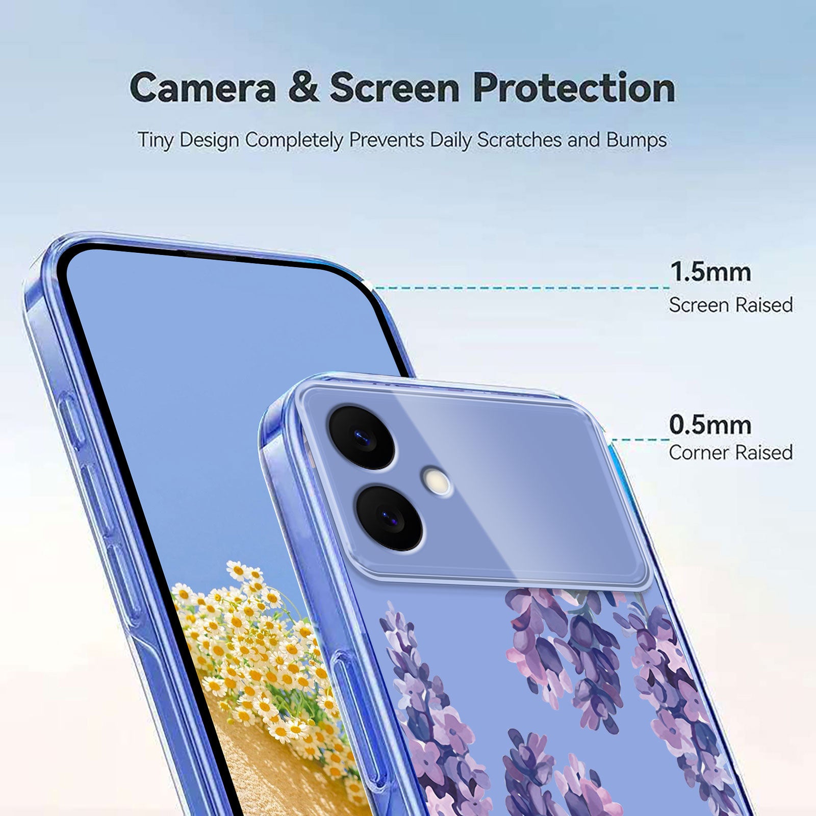 For-Samsung-Galaxy-S26-Edge-Case-Butterfly-Floral-Pattern-Printing-TPU-Phone-Back-Cover-Wisteria