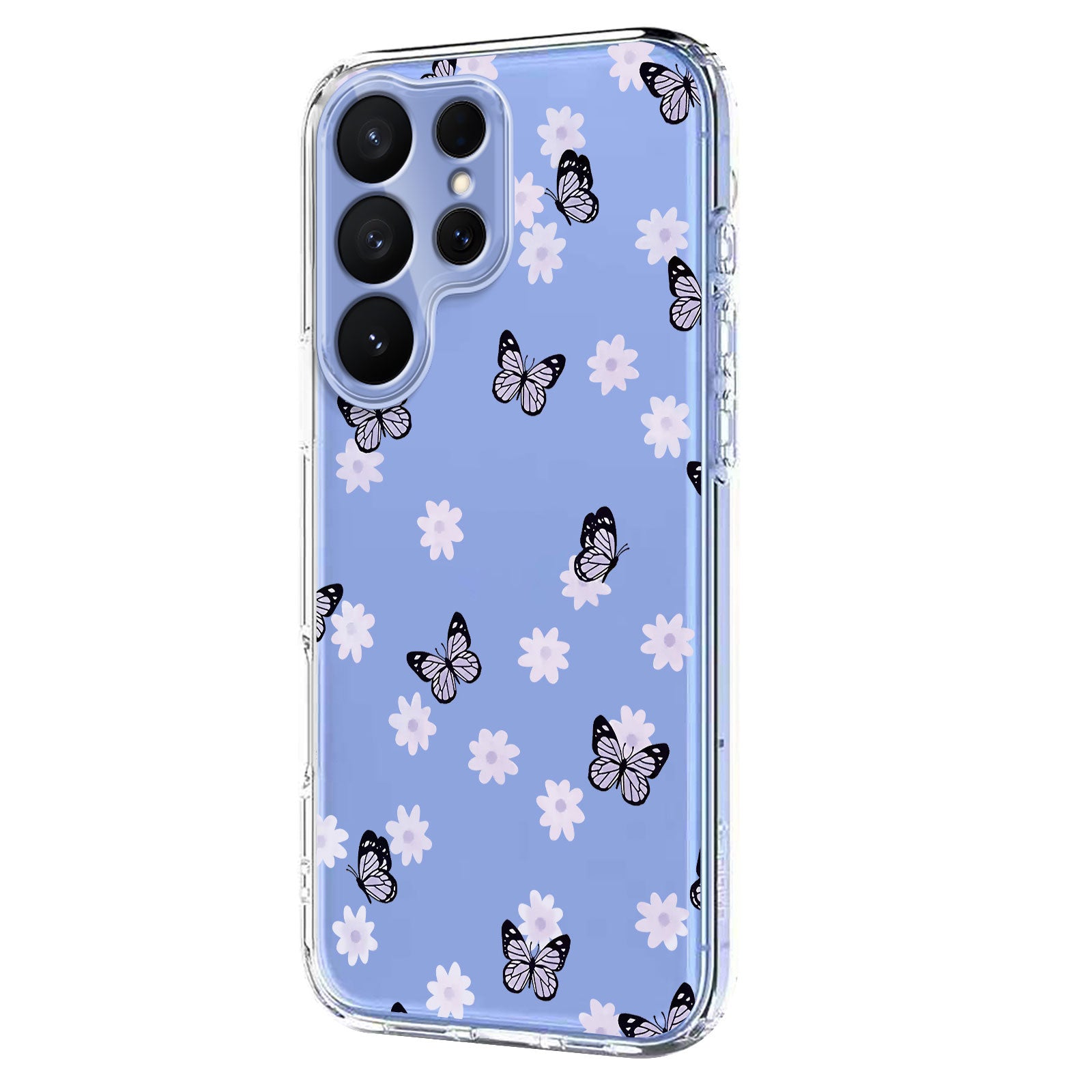For-Samsung-Galaxy-S26-Ultra-Case-Butterfly-Floral-Pattern-Printing-TPU-Phone-Back-Cover-Butterflies