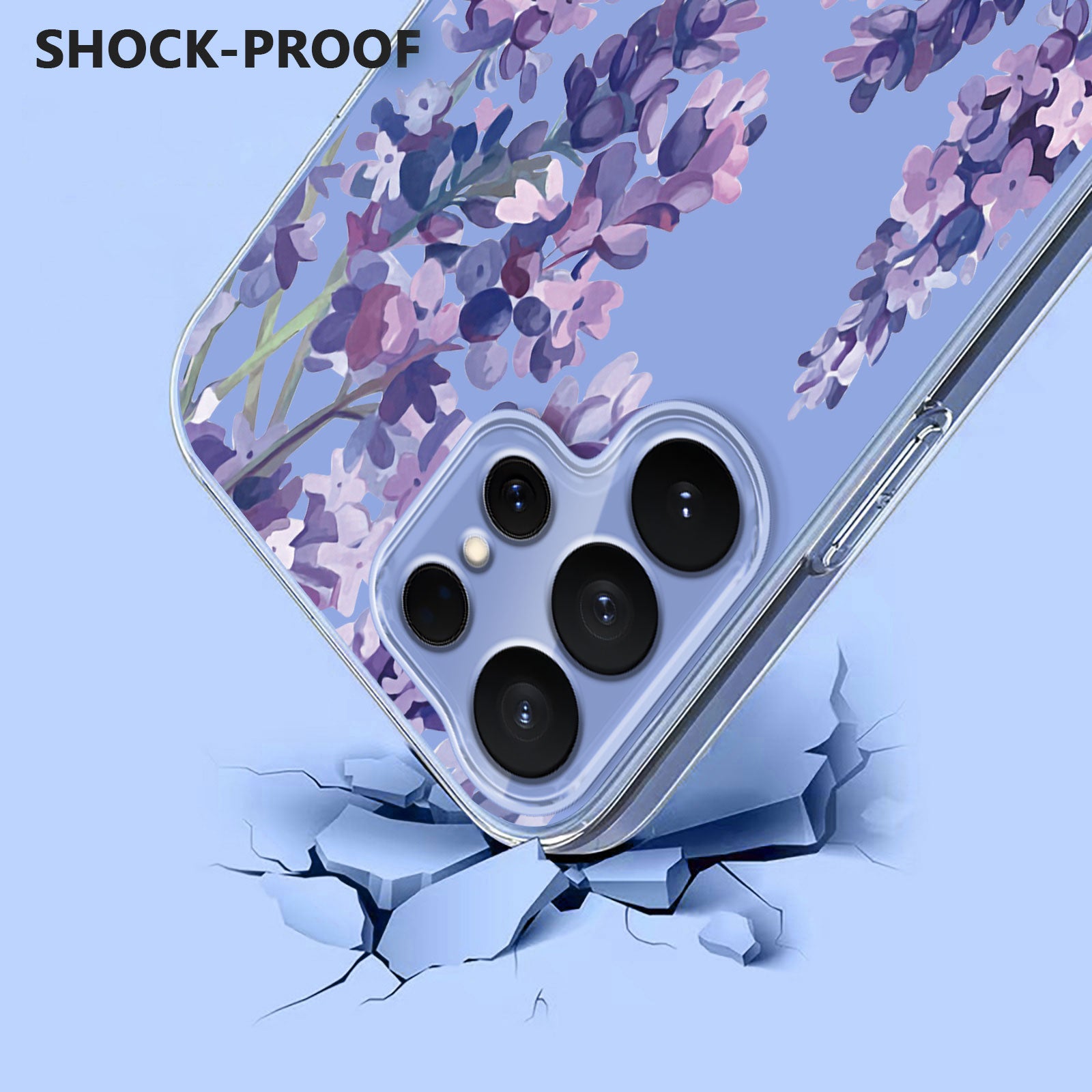 For-Samsung-Galaxy-S26-Ultra-Case-Butterfly-Floral-Pattern-Printing-TPU-Phone-Back-Cover-Wisteria