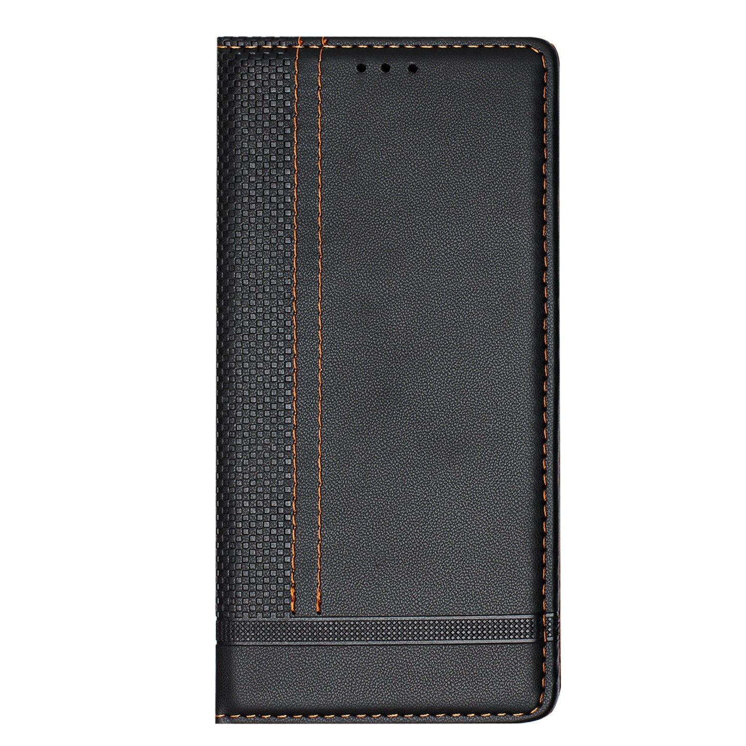 For-Samsung-Galaxy-S26-Edge-Case-L-Shaped-Grid-Pattern-Leather-Stand-Phone-Cover-with-Card-Slots-Black