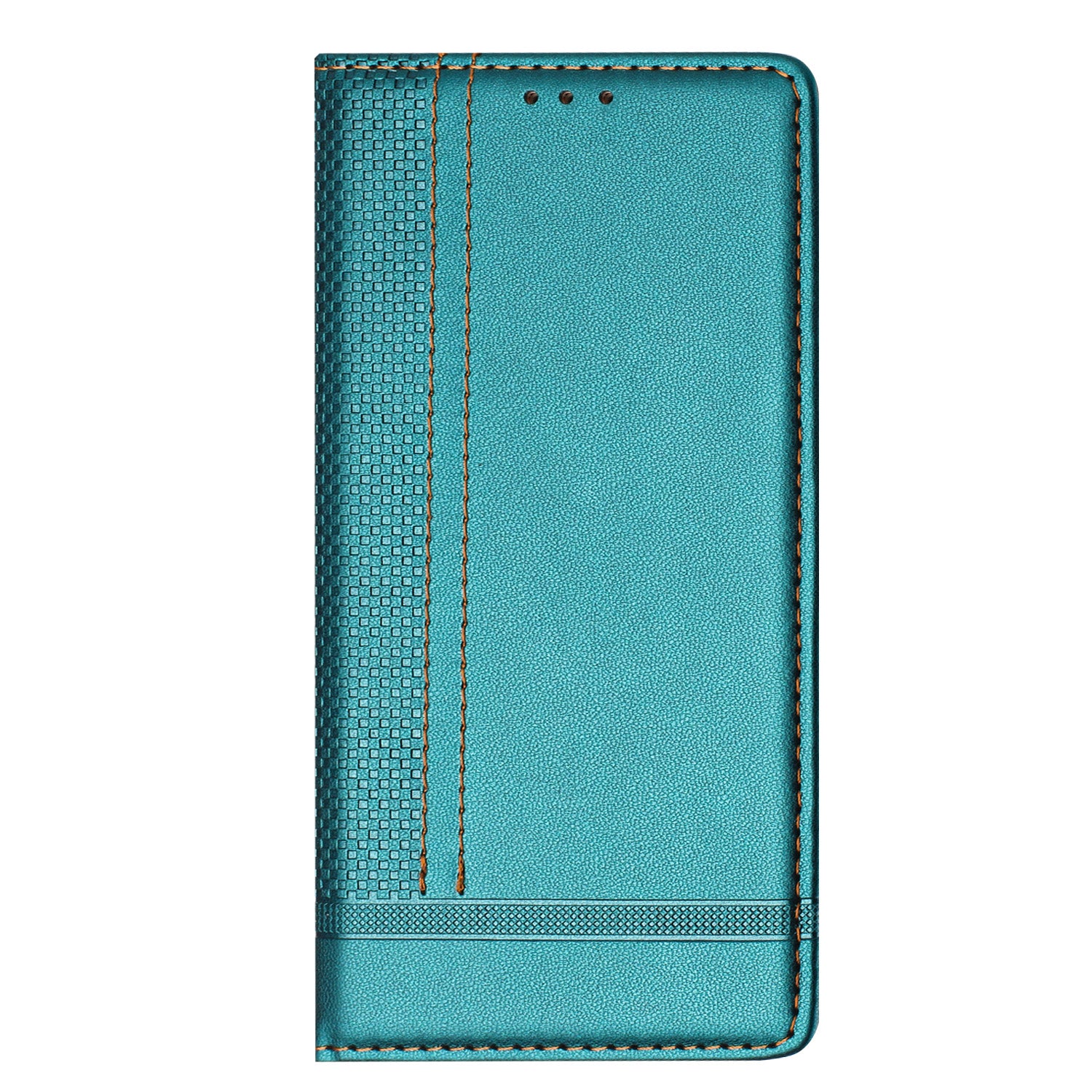 For-Samsung-Galaxy-S26-Ultra-Case-L-Shaped-Grid-Pattern-Leather-Stand-Phone-Cover-with-Card-Slots-Green