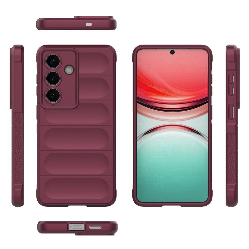 For-Samsung-Galaxy-S26-/-S26-Pro-Case-Anti-Drop-Soft-TPU-Rugged-Phone-Back-Cover-Wine-Red