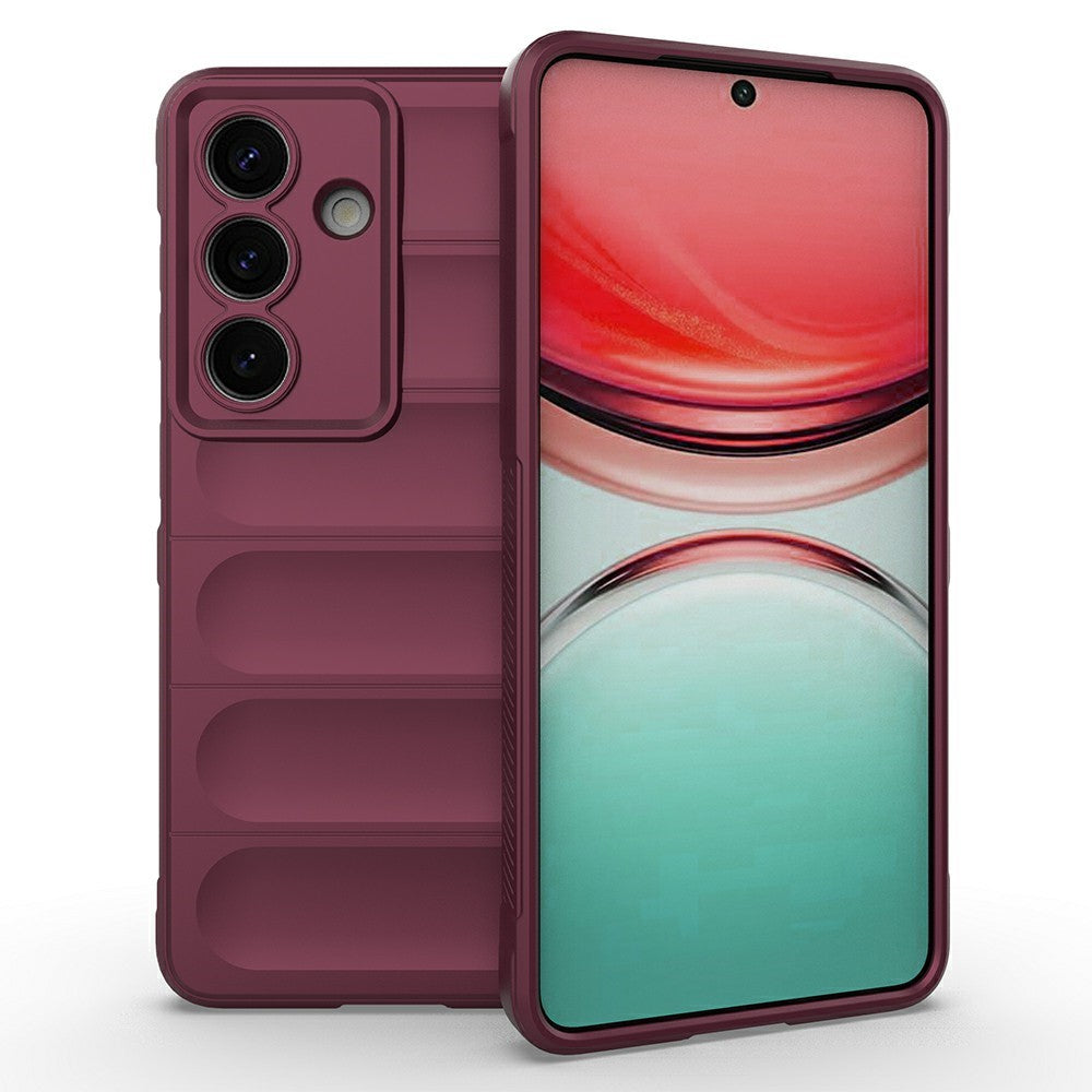 AMORUS-For-Samsung-Galaxy-S26-/-S26-Pro-Case-Shockproof-Soft-TPU-Rugged-Phone-Back-Cover-Wine-Red