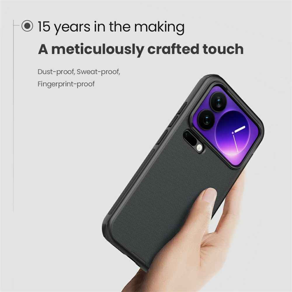 NILLKIN Frosted Shield Pro for Xiaomi 17 Pro Magnetic Case PC + TPU Phone Cover