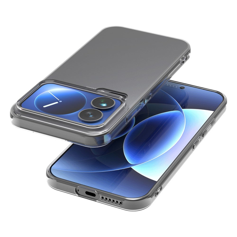 For Xiaomi 17 Pro Max Case Slim Fit Transparent Soft TPU Phone Cover