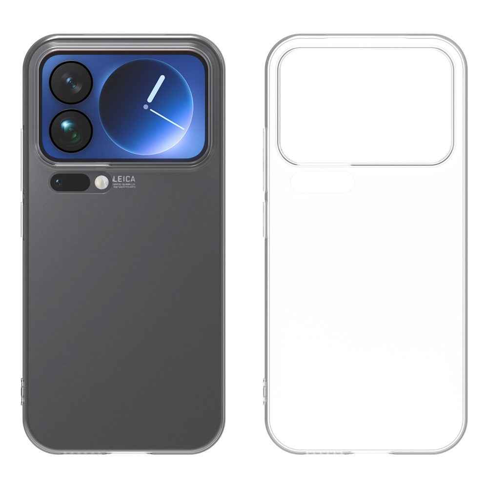 For Xiaomi 17 Pro Case Slim Fit Transparent Soft TPU Phone Cover