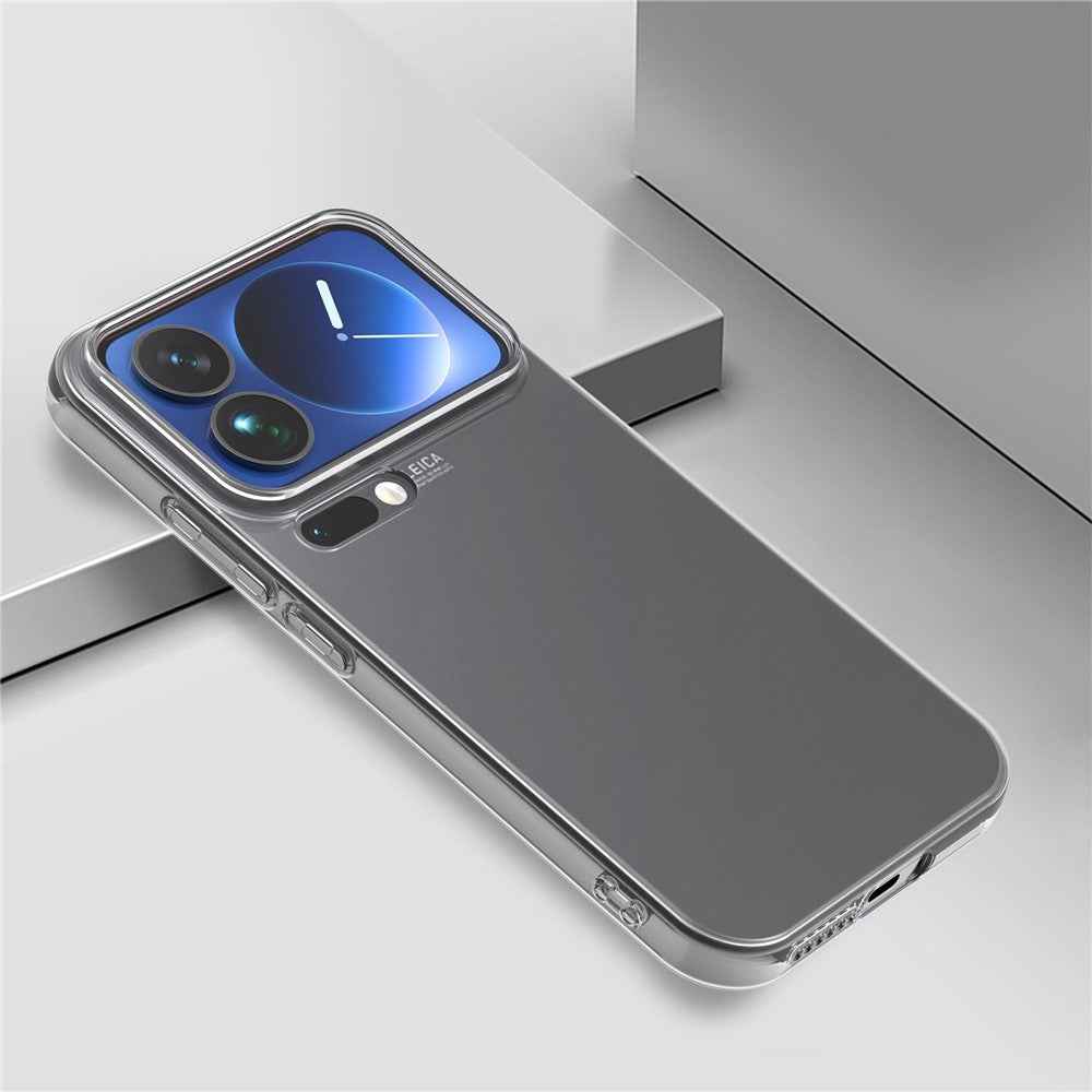 For Xiaomi 17 Pro Case Slim Fit Transparent Soft TPU Phone Cover