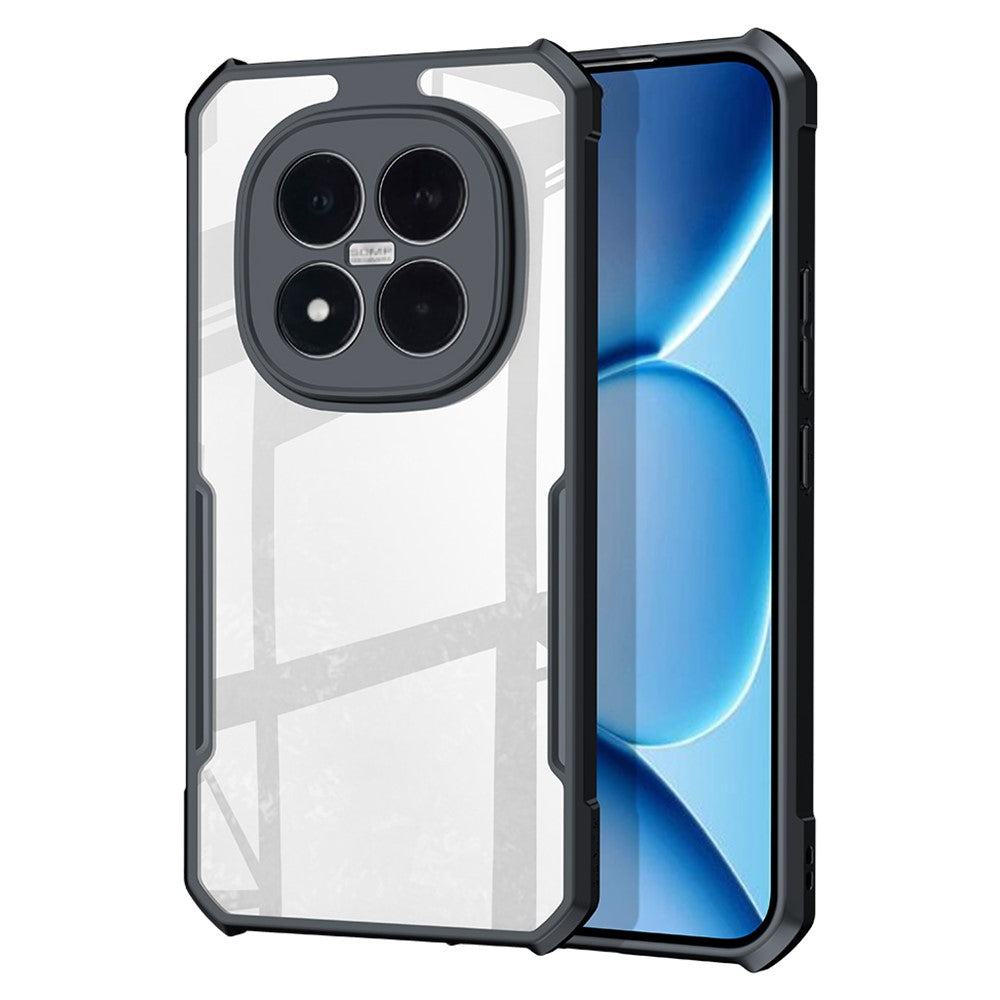 XUNDD For Xiaomi Poco M8 Pro 5G / Redmi Note 15 Pro+ 5G (Global) Case Dropproof TPU + Acrylic Clear Back Phone Cover