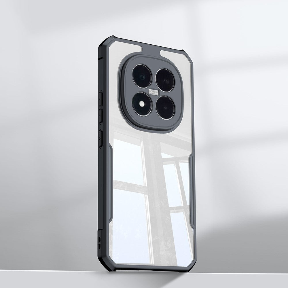 XUNDD For Xiaomi Poco M8 Pro 5G / Redmi Note 15 Pro+ 5G (Global) Case Dropproof TPU + Acrylic Clear Back Phone Cover