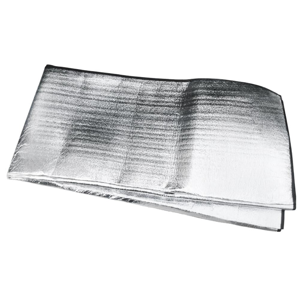 Aluminum Foil Foldable Waterproof Camping Blanket Picnic Beach Mat 300x300cm