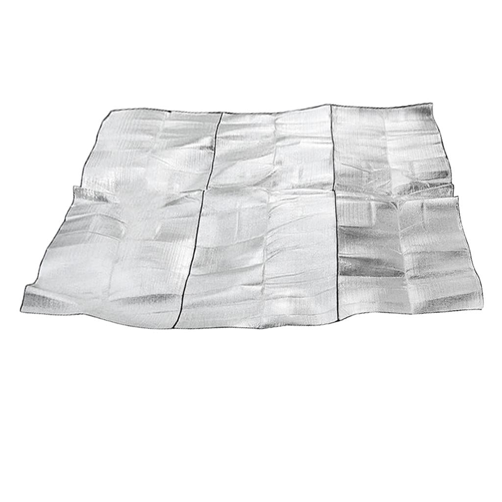 Aluminum Foil Foldable Waterproof Camping Blanket Picnic Beach Mat 300x300cm