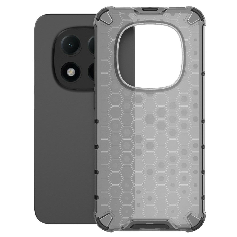 For Xiaomi Redmi Note 15 Pro 5G (Global) Case PC + TPU Phone Cover Honeycomb Shape - Black