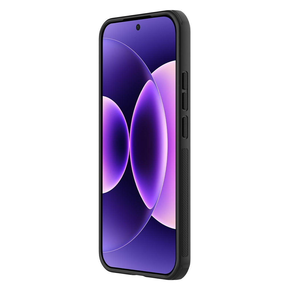 NILLKIN Super Frosted Shield Pro For Xiaomi 17 Pro Max Case Matte PC TPU Clear Black Phone Back Cover