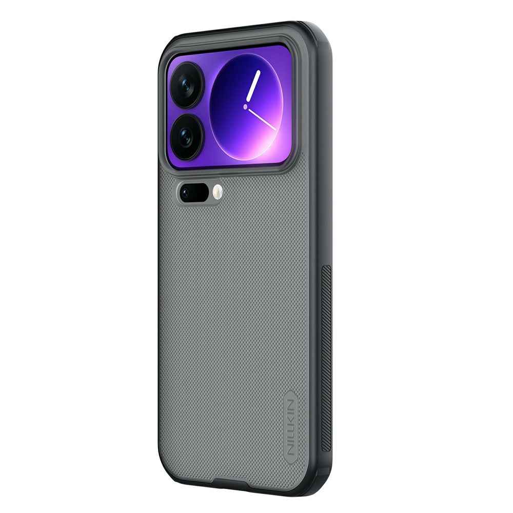 NILLKIN Super Frosted Shield Pro For Xiaomi 17 Pro Case Matte PC TPU Clear Black Phone Back Cover