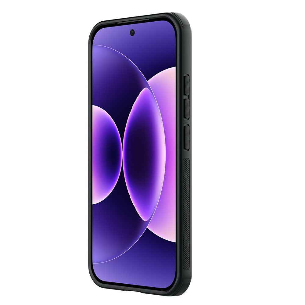 NILLKIN Super Frosted Shield Pro For Xiaomi 17 Pro Case Matte PC TPU Clear Black Phone Back Cover