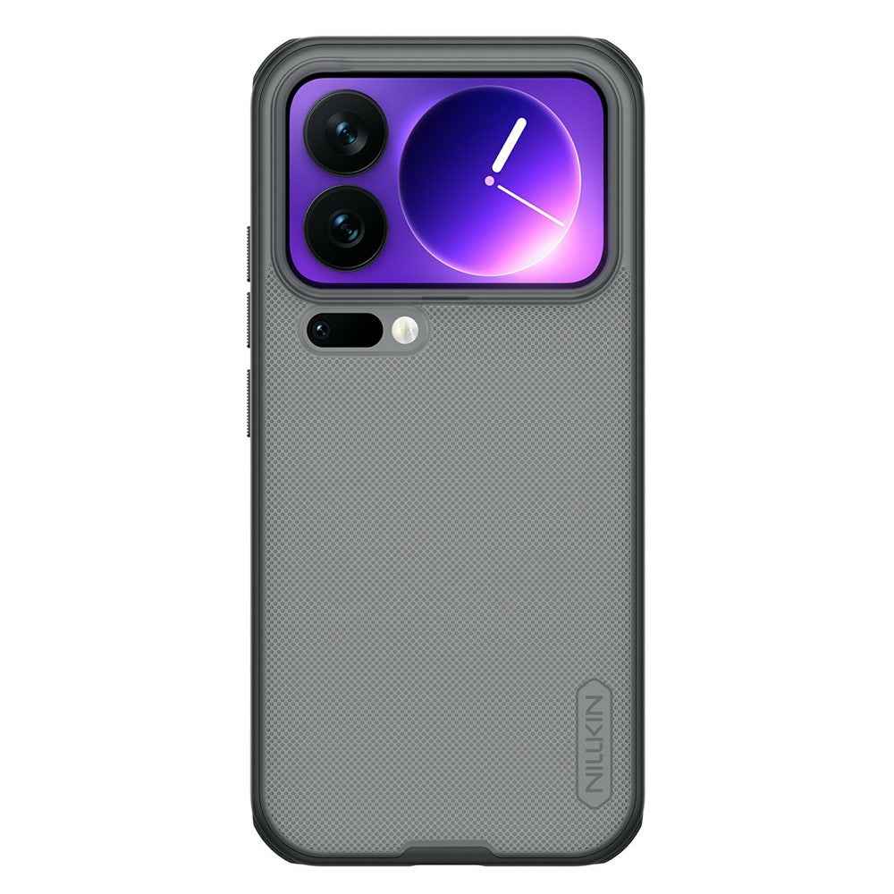 NILLKIN Super Frosted Shield Pro For Xiaomi 17 Pro Case Matte PC TPU Clear Black Phone Back Cover