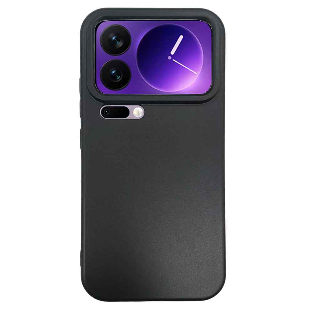 Bulk Purchasing 25Pcs For Xiaomi 17 Pro Case 1.2mm TPU Matte Phone Cover - Black