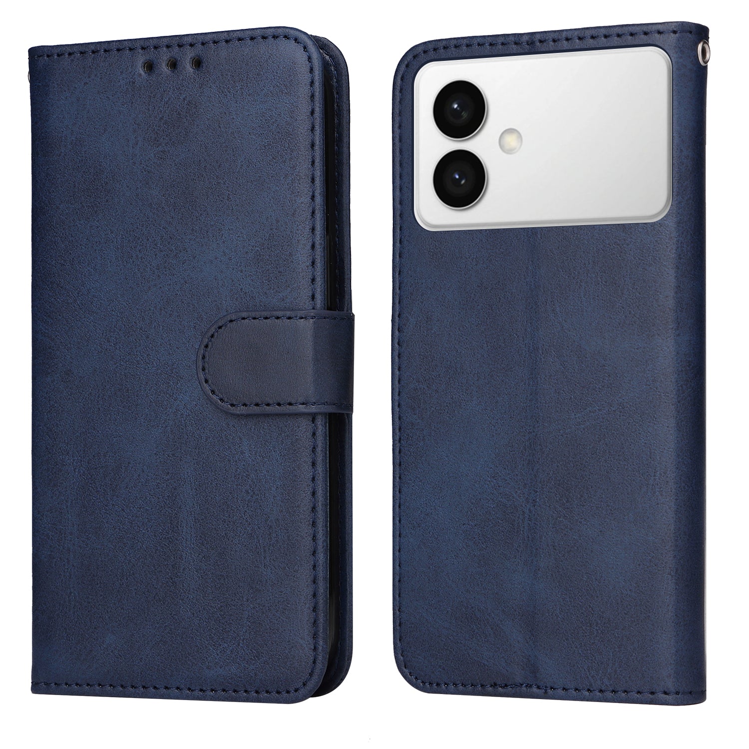 For-Samsung-Galaxy-S26-Edge-Case-Wallet-PU-Leather-Folio-Flip-Phone-Cover-Blue