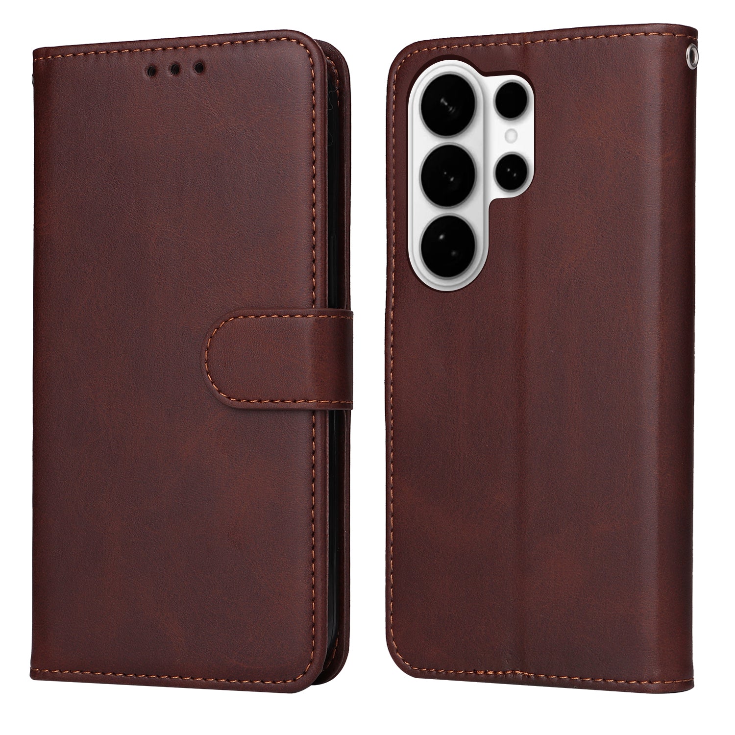 For-Samsung-Galaxy-S26-Ultra-Case-Wallet-PU-Leather-Folio-Flip-Phone-Cover-Brown