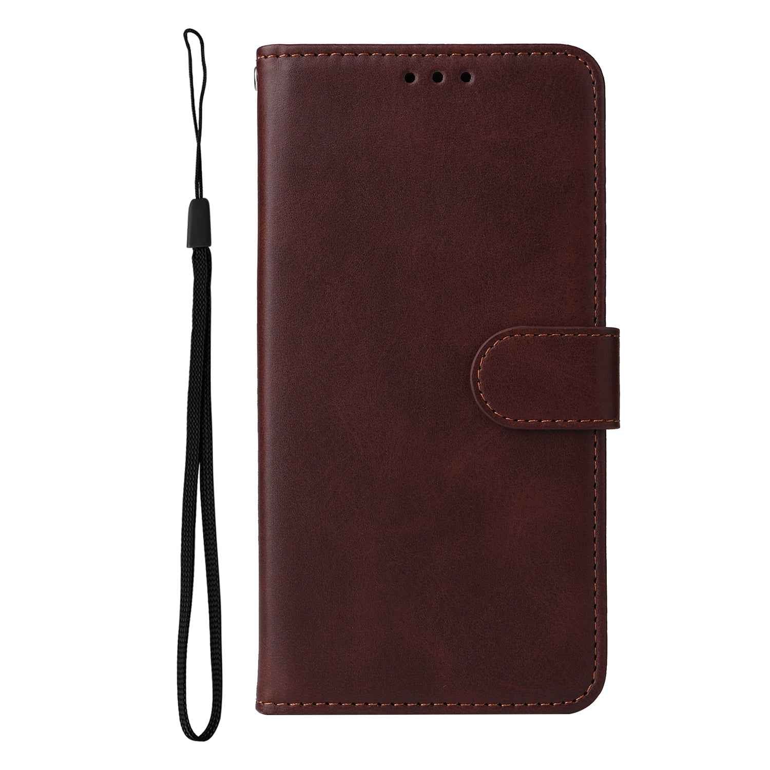 For Xiaomi 17 Pro Case Wallet PU Leather Folio Flip Phone Cover - Brown