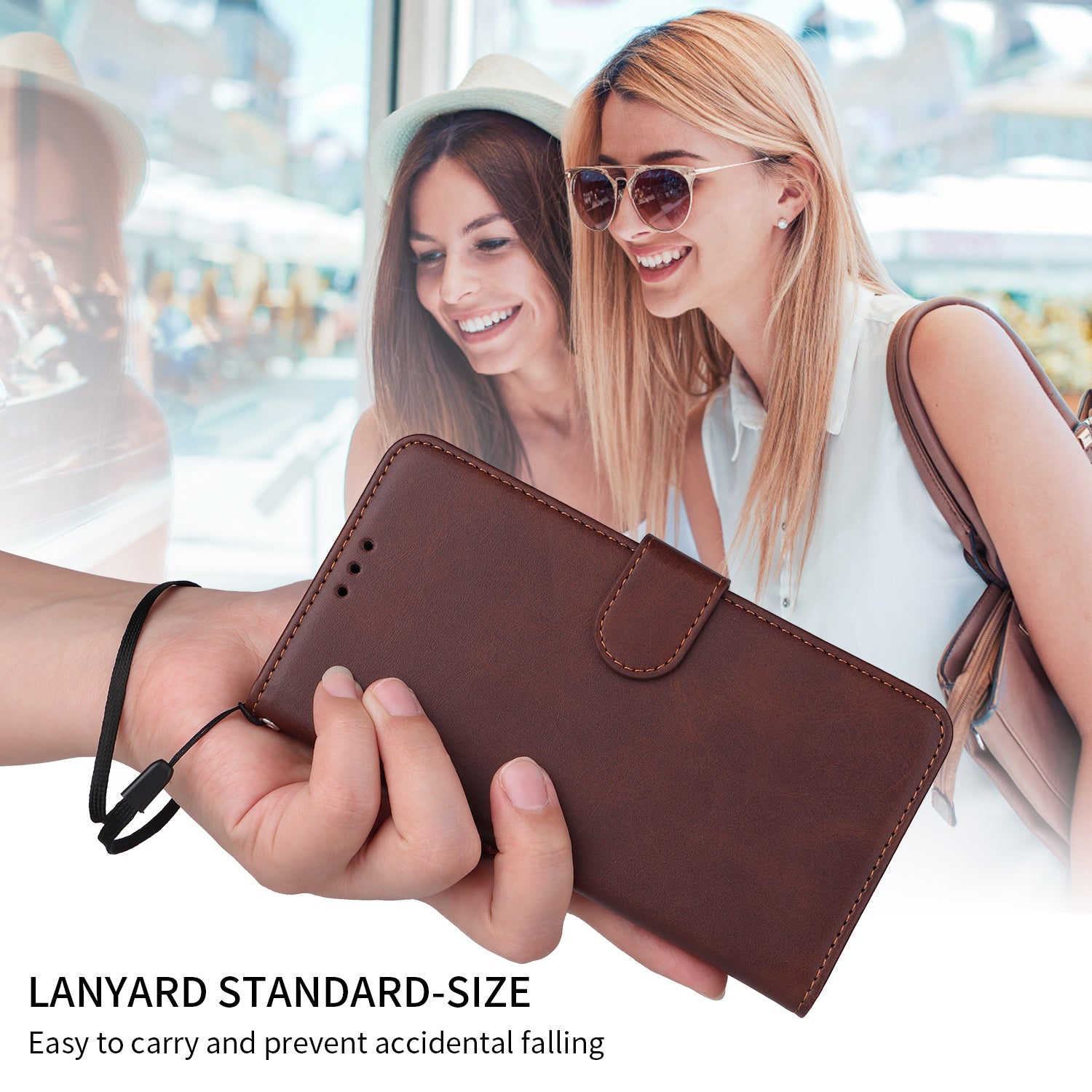 For Xiaomi 17 Pro Max Case Wallet PU Leather Folio Flip Phone Cover - Brown