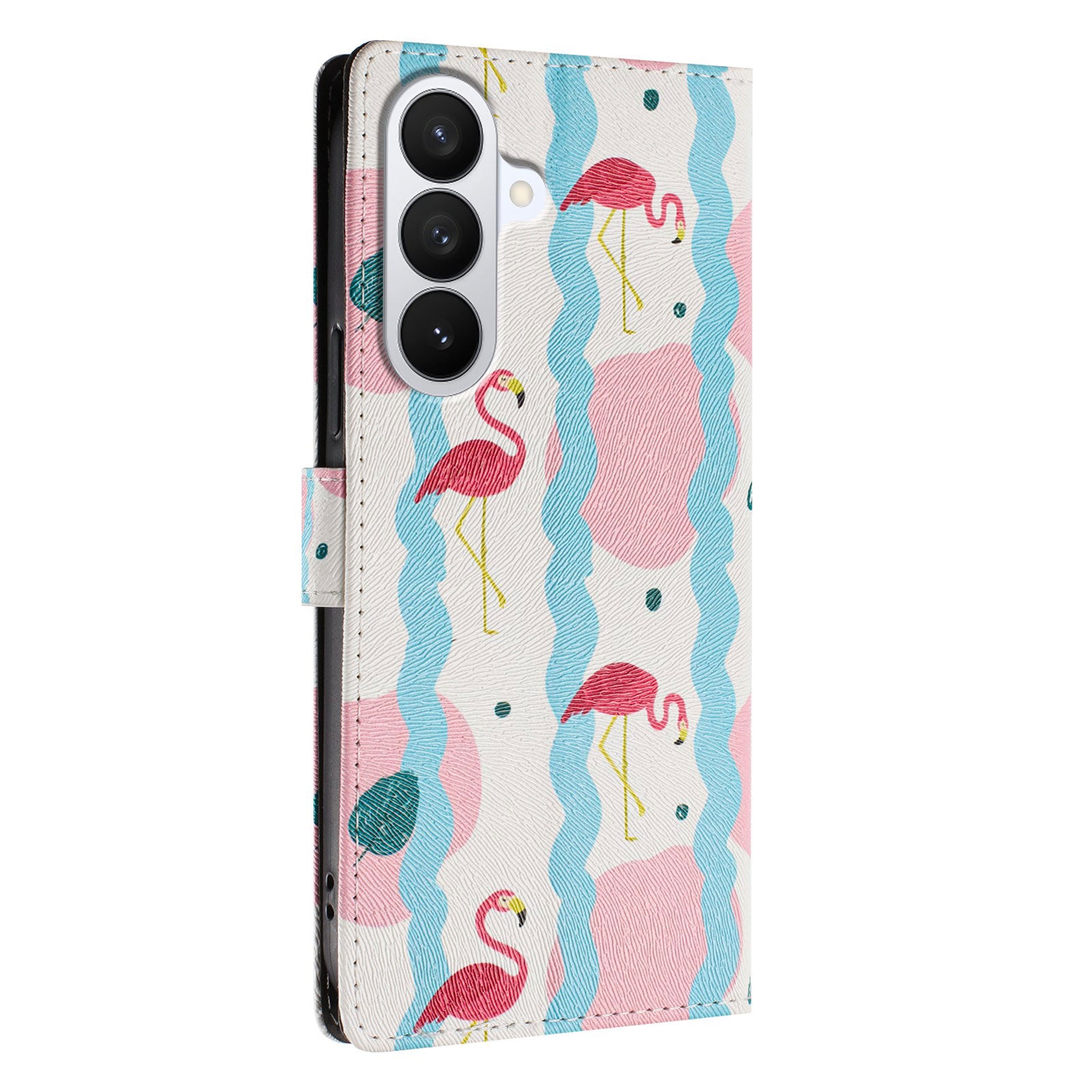 For-Samsung-Galaxy-S26-/-S26-Pro-Case-Pattern-Print-PU-Leather-Wallet-Phone-Cover-with-Wrist-Strap-Birds