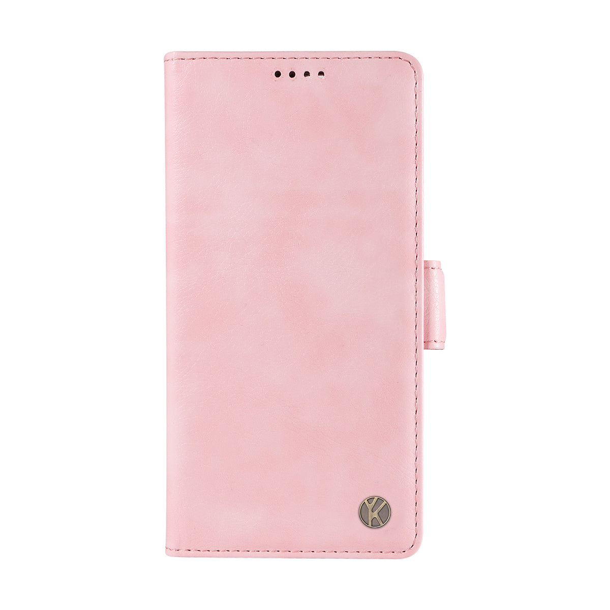For-Samsung-Galaxy-S26-Ultra-Case-YIKATU-YK-007-Litchi-Texture-PU-Leather-Wallet-Phone-Cover-Pink