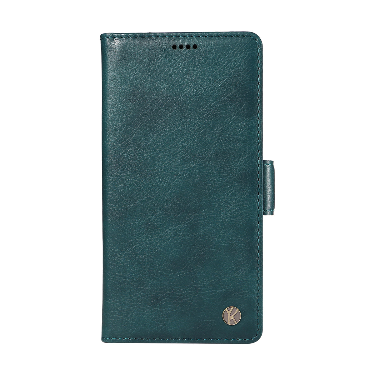 For-Samsung-Galaxy-S26-/-S26-Pro-Case-YIKATU-YK-007-Litchi-Texture-PU-Leather-Wallet-Phone-Cover-Blue