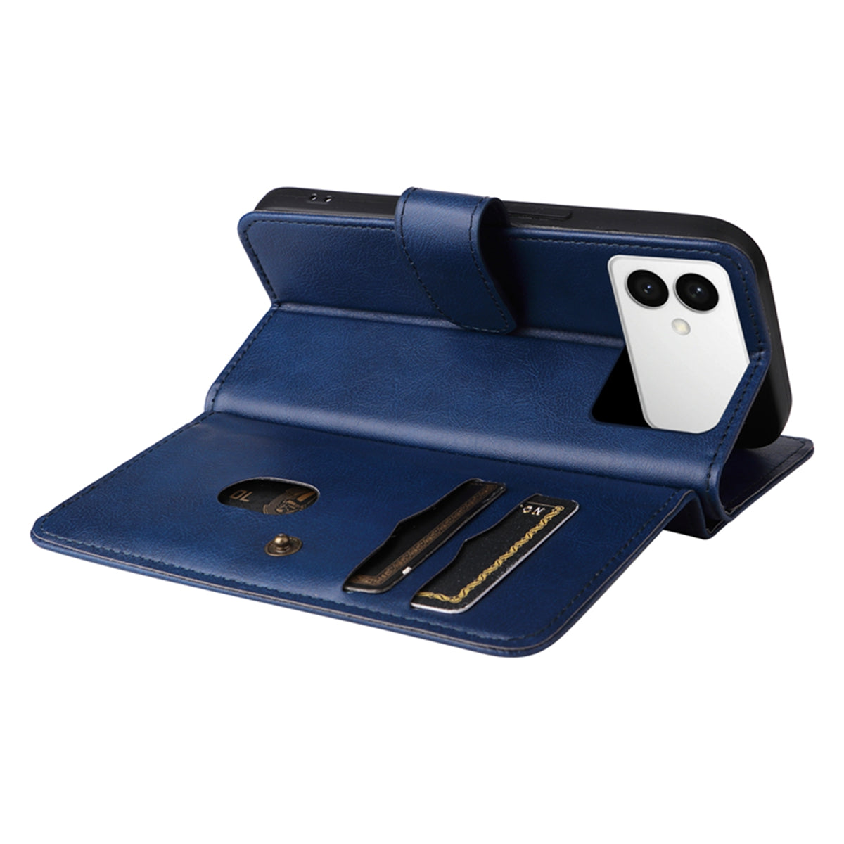 For-Samsung-Galaxy-S26-Edge-Leather-Case-with-10-Card-Holder-Phone-Cover-Stand-Blue